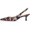 imageFSJ Womens Mid Kitten Heel Slingback Sandal Pointy Toe Sexy Pumps Comfortable Dress Party Walking Shoes Size 415 USSpots