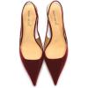 imageFSJ Womens Mid Kitten Heel Slingback Sandal Pointy Toe Sexy Pumps Comfortable Dress Party Walking Shoes Size 415 USWine