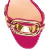 imageFSJ Women Chic Stiletto High Heel Sandal Open Toe Ankle Strap Buckled Colorful Wedding Dress Pump Size 415 USFuchsia