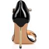 imageFSJ Women Chic Stiletto High Heel Sandal Open Toe Ankle Strap Buckled Colorful Wedding Dress Pump Size 415 USMulticolour3