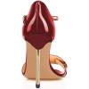 imageFSJ Women Chic Stiletto High Heel Sandal Open Toe Ankle Strap Buckled Colorful Wedding Dress Pump Size 415 USMulticolour4
