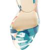 imageFSJ Women Comfy Open Toe Summer Sandal Ankle Strap Kitten Mid Heels Shoes Patent Leather Size 415 USPrint