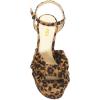 imageFSJ Women Platform Chunky Block High Heel Sandals Peep Toe Ankle Strap Party Evening Dress Pumps Shoes Size 415 USLeopard Print Suede