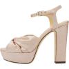imageFSJ Women Platform Chunky Block High Heel Sandals Peep Toe Ankle Strap Party Evening Dress Pumps Shoes Size 415 USPink