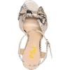 imageFSJ Women Platform Chunky Block High Heel Sandals Peep Toe Ankle Strap Party Evening Dress Pumps Shoes Size 415 USSnakeskin