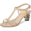 Nude Crystal Heel
