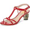 Red Crystal Heel