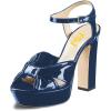 Blue Patent Leather