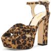 Leopard Print Suede