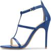 imageFSJ Women Fashion Evening Dancing Sandals Strappy Open Toe High Heel Stiletto Summer ShoeBlue