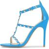 imageFSJ Women Fashion Evening Dancing Sandals Strappy Open Toe High Heel Stiletto Summer ShoeBluecrystal