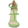 imageFSJ Women Fashion Evening Dancing Sandals Strappy Open Toe High Heel Stiletto Summer ShoeGreen