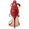 imageFSJ Women Fashion Evening Dancing Sandals Strappy Open Toe High Heel Stiletto Summer ShoeRed