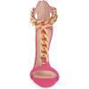 imageFSJ Women TStraps High Heel Sandals Golden Chains Open Toe Ankle Straps Stilettos Pumps Back Zipper Wedding Party Homecomings Dress Summer Shoes Size 415 USFuchsia