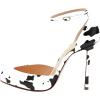 imageFSJ Women Fashion Almond Toe Ankle Strap DOrsay Pump High Heels Party Prom Casual Sandal Ladies Shoes Size 415 USCow