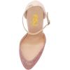 imageFSJ Women Fashion Almond Toe Ankle Strap DOrsay Pump High Heels Party Prom Casual Sandal Ladies Shoes Size 415 USNude