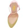 imageFSJ Women Fashion Almond Toe Ankle Strap DOrsay Pump High Heels Party Prom Casual Sandal Ladies Shoes Size 415 USPink