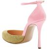 imageFSJ Women Fashion Almond Toe Ankle Strap DOrsay Pump High Heels Party Prom Casual Sandal Ladies Shoes Size 415 USPink