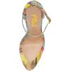 imageFSJ Women Fashion Almond Toe Ankle Strap DOrsay Pump High Heels Party Prom Casual Sandal Ladies Shoes Size 415 USQuicksand