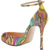 imageFSJ Women Fashion Almond Toe Ankle Strap DOrsay Pump High Heels Party Prom Casual Sandal Ladies Shoes Size 415 USQuicksand