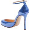 imageFSJ Women Fashion Almond Toe Ankle Strap DOrsay Pump High Heels Party Prom Casual Sandal Ladies Shoes Size 415 USSky Blue