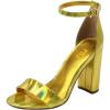 Gold Metallic Leather