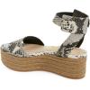 imageFSJ Women Chic Open Toe Platform Wedge High Heel Espadrilles Sandals Fashion Ankle Strap Casual Summer Beach Shoes Size 415 USSnake Print