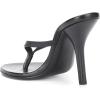 imageFSJ Women Fashion Thong Flip Flops Stiletto High Heels Slip On Almond Toe Casual Sandals Summer Beach Dressy Slipper ShoesBlack