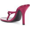 imageFSJ Women Fashion Thong Flip Flops Stiletto High Heels Slip On Almond Toe Casual Sandals Summer Beach Dressy Slipper ShoesFushcia