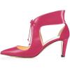 imageFSJ Women Stylish High Heel Pumps Lace Up Sandals Cut Out Stiletto Party Evening Dress Prom Shoe Size 415 M USFuchsia7 Cm