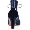 imageFSJ Women Stylish High Heel Pumps Lace Up Sandals Cut Out Stiletto Party Evening Dress Prom Shoe Size 415 M USNavy 7 Cm