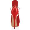 imageFSJ Women Stylish High Heel Pumps Lace Up Sandals Cut Out Stiletto Party Evening Dress Prom Shoe Size 415 M USRedplatform