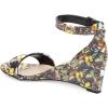 imageFSJ Women Summer Open Toe Ankle Strap Buckle Comfy Shoes Low Heels Wedge Sandal Size 415 USButterfly