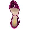 imageFSJ Women Summer Open Toe Ankle Strap Buckle Comfy Shoes Low Heels Wedge Sandal Size 415 USFuchsia