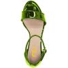 imageFSJ Women Summer Open Toe Ankle Strap Buckle Comfy Shoes Low Heels Wedge Sandal Size 415 USGreen