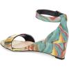 imageFSJ Women Summer Open Toe Ankle Strap Buckle Comfy Shoes Low Heels Wedge Sandal Size 415 USQuicksand