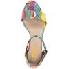 imageFSJ Women Summer Open Toe Ankle Strap Buckle Comfy Shoes Low Heels Wedge Sandal Size 415 USQuicksand