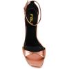 imageWomen Wedge High Heels Sandals Square Open Toe Ankle Strap Fashion Summer Dress Shoes Size 415 USCoral