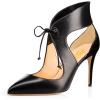 imageFSJ Women Stylish High Heel Pumps Lace Up Sandals Cut Out Stiletto Party Evening Dress Prom Shoe Size 415 M USBlack8 Cm