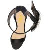 imageFSJ Women Open Toe Stylish Sandal Ankle Strap Chunky Block High Thick Heels Wedding Party Ballroom Prom Shoes US Size 415 USEvening