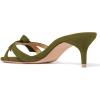 imageFSJ Women Cute Bowknot Slip On Mules Summer Open Toe Kitten Low Heel Sandal Ladies Casual Comfy Walking Dress Shoes Size 415 M USOlive