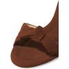 imageFSJ Women Cute Bowknot Slip On Mules Summer Open Toe Kitten Low Heel Sandal Ladies Casual Comfy Walking Dress Shoes Size 415 M USSienna
