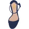 imageFSJ Women Dressy Open Toe Ankle Strap Butterfly High Heel Sandal Strappy Date Cocktail Nightclub Pumps Shoes Size 416 USNavy