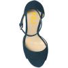 imageFSJ Women Platform High Stiletto Heels Sandals Peep Toe with Ankle Straps Buckle Sexy Summer Pumps Shoes Size 415 USDarkcyan