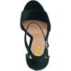 imageFSJ Women Sexy Ankle Strap Platform Sandal Chunky High Heel Open Toe Summer Shoe Size 415 M USDark Teal