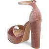 imageFSJ Women Sexy Ankle Strap Platform Sandal Chunky High Heel Open Toe Summer Shoe Size 415 M USPink