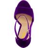 imageFSJ Women Sexy Ankle Strap Platform Sandal Chunky High Heel Open Toe Summer Shoe Size 415 M USPurple
