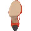 imageFSJ Women Sexy Ankle Strap Platform Sandal Chunky High Heel Open Toe Summer Shoe Size 415 M USRed