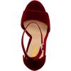 imageFSJ Women Sexy Ankle Strap Platform Sandal Chunky High Heel Open Toe Summer Shoe Size 415 M USWine
