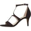 imageFSJ Women Strappy Ankle Strap Sandals Open Toe High Heel Caged Cutout Fashion Ladies Summer Casual Shoes Size 415 USBlack